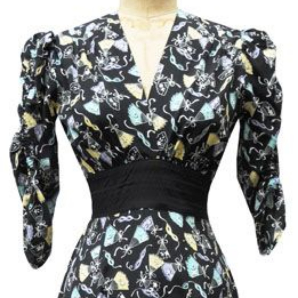 Trashy Diva Mardi Gras Rosalind Dress Size 10